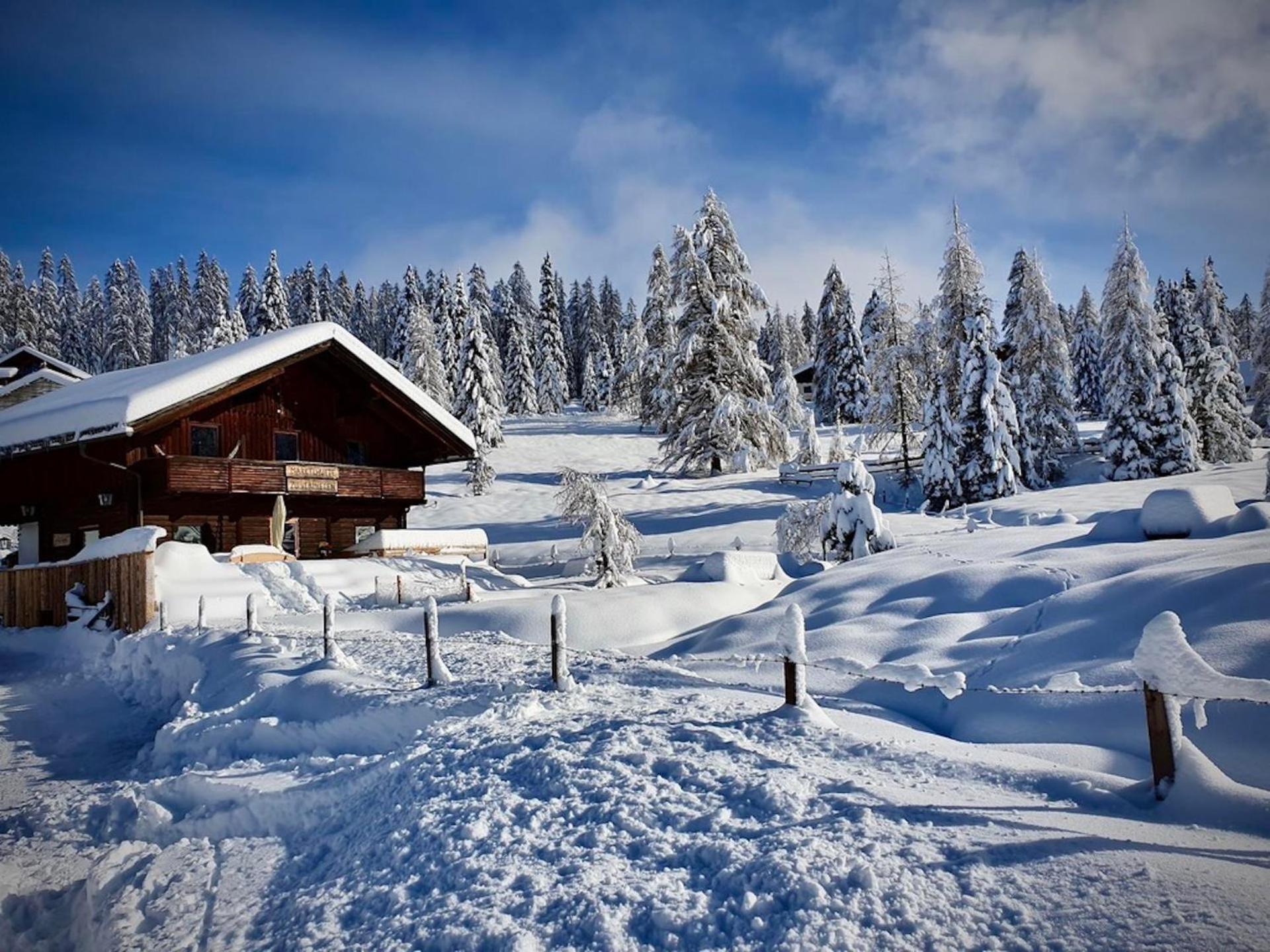 Marktlhuette Hochrindl Esterno foto