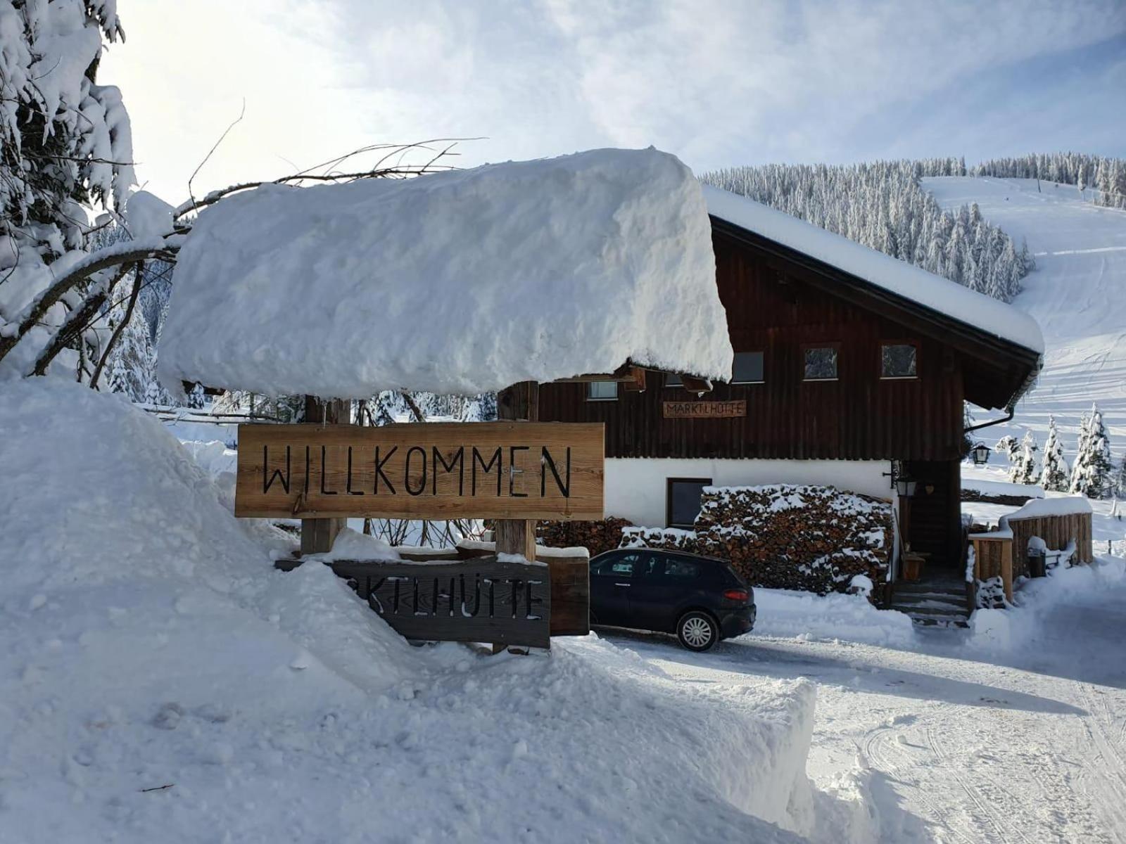 Marktlhuette Hochrindl Esterno foto